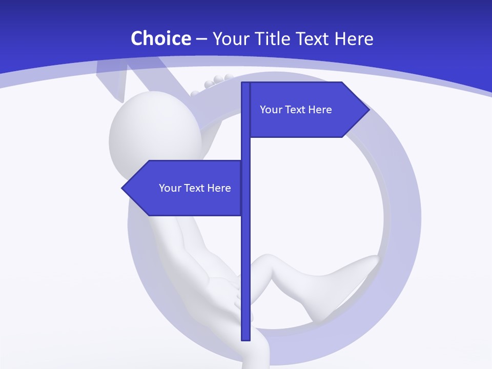 Shape Woman Isolated PowerPoint Template