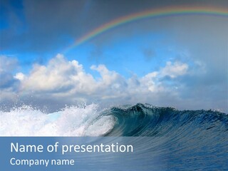 Reflection Lit Moody PowerPoint Template