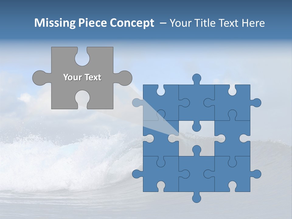 Reflection Lit Moody PowerPoint Template