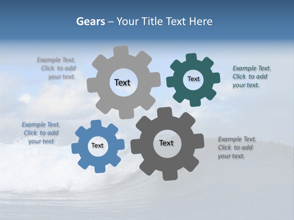 Reflection Lit Moody PowerPoint Template