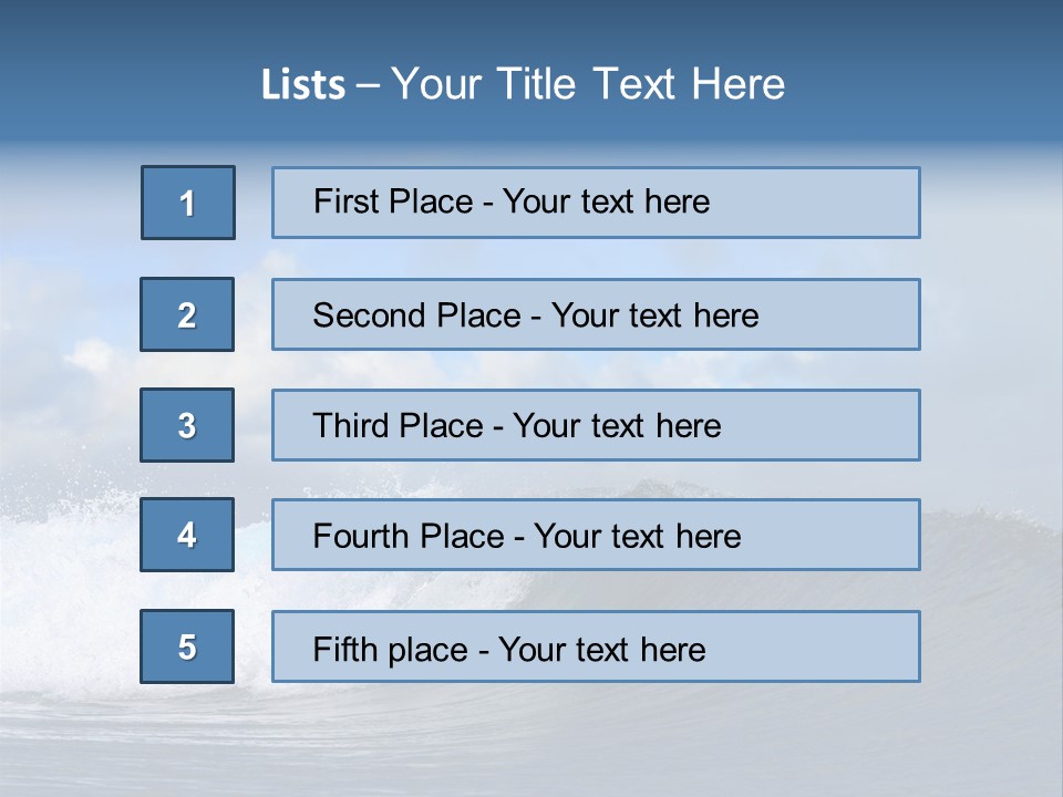 Reflection Lit Moody PowerPoint Template