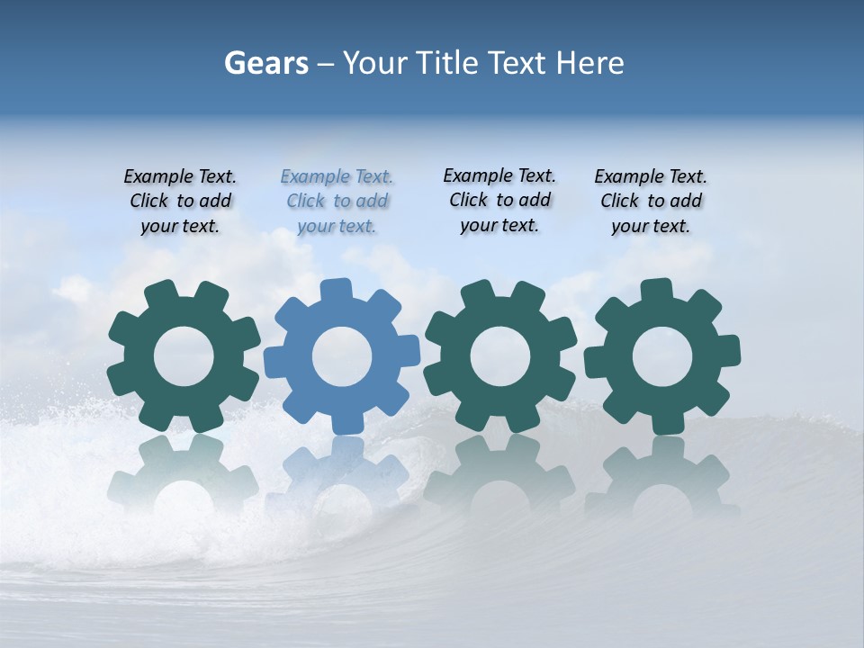 Reflection Lit Moody PowerPoint Template