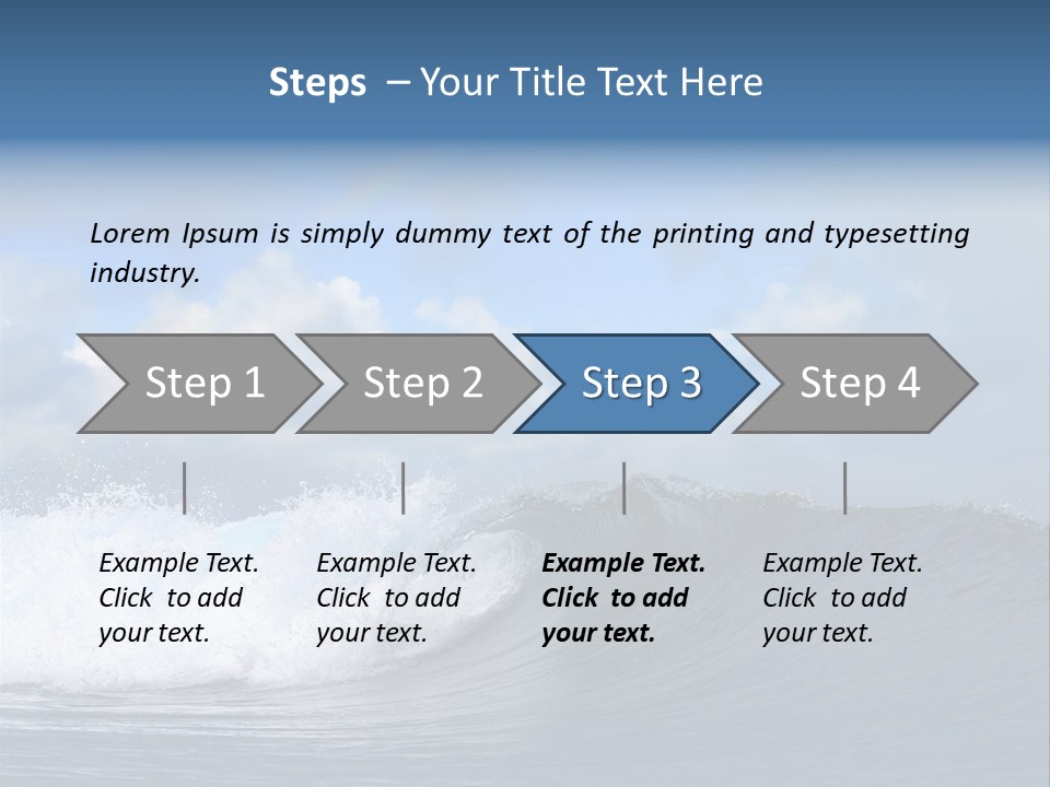 Reflection Lit Moody PowerPoint Template