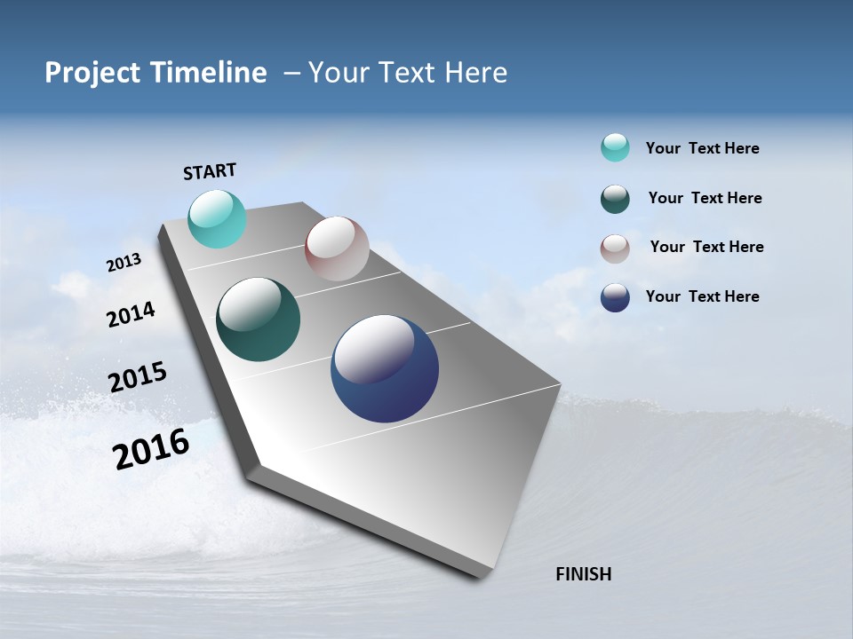 Reflection Lit Moody PowerPoint Template
