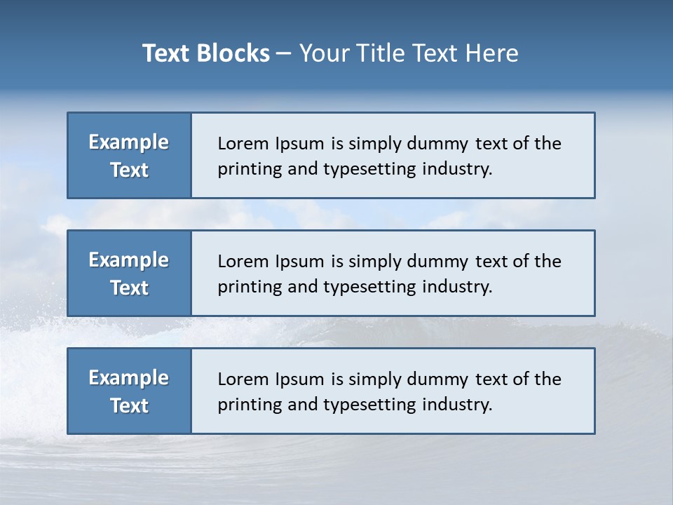Reflection Lit Moody PowerPoint Template