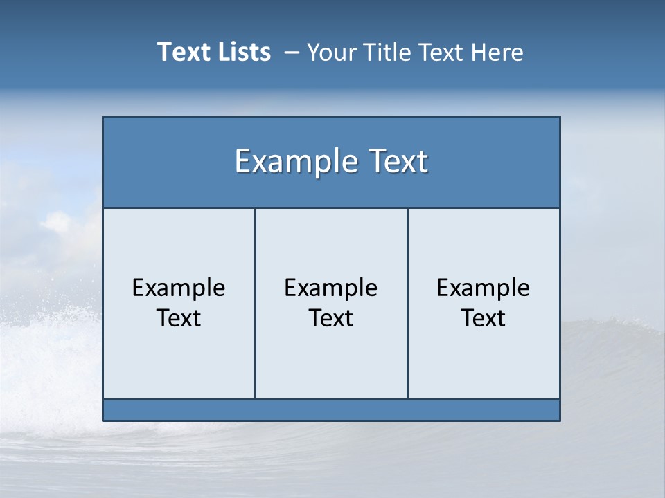 Reflection Lit Moody PowerPoint Template