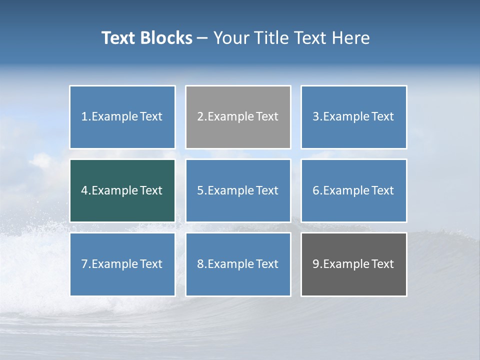 Reflection Lit Moody PowerPoint Template