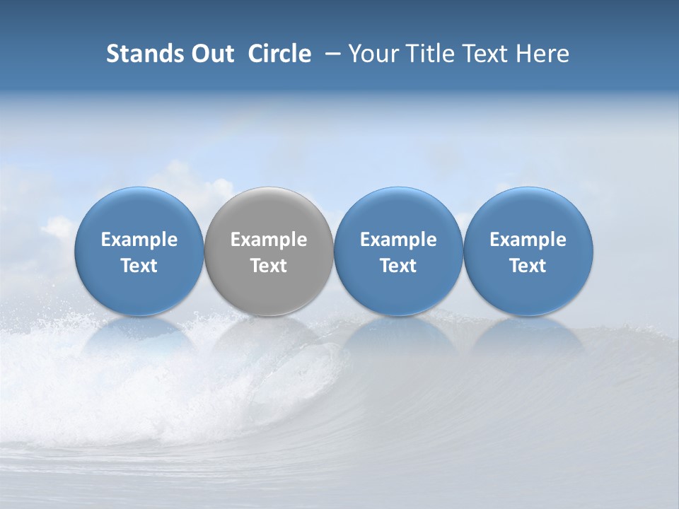 Reflection Lit Moody PowerPoint Template