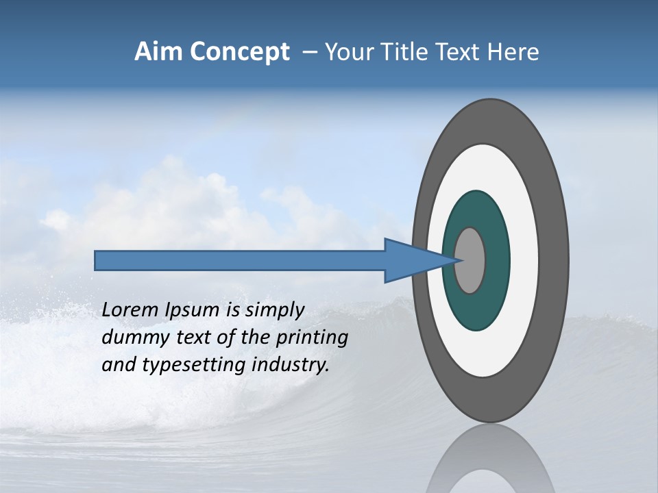 Reflection Lit Moody PowerPoint Template