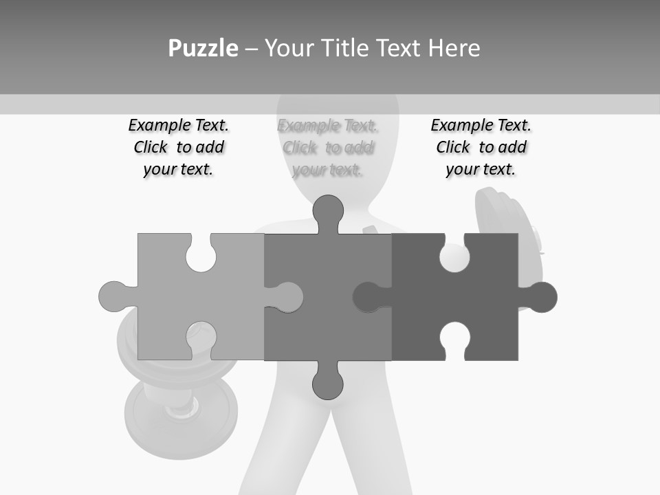 Rendering Biceps Sport PowerPoint Template