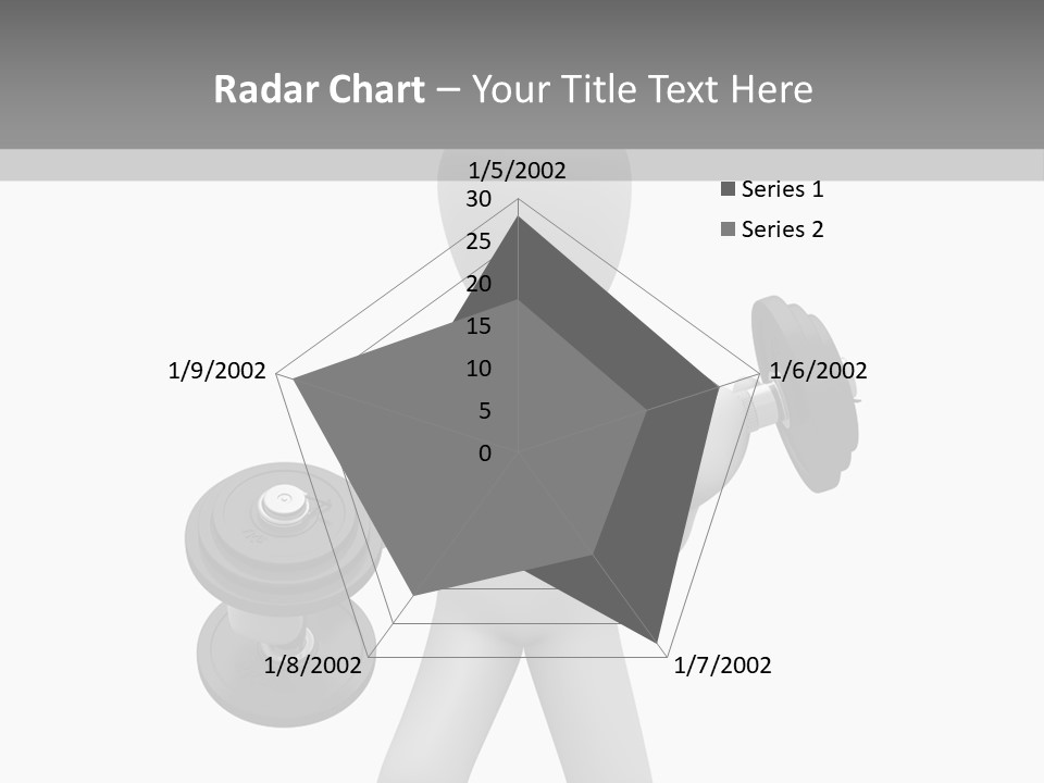 Rendering Biceps Sport PowerPoint Template