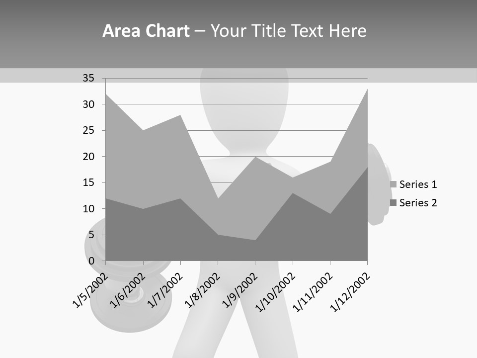 Rendering Biceps Sport PowerPoint Template