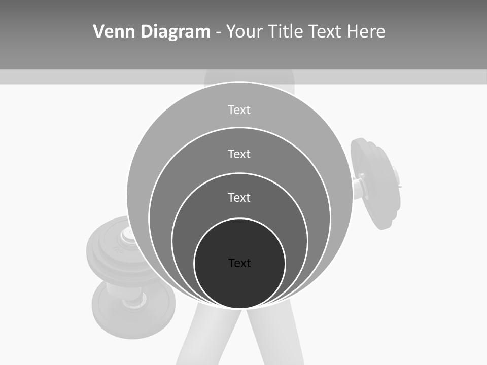 Rendering Biceps Sport PowerPoint Template