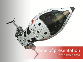 Air Aircraft Universe PowerPoint Template