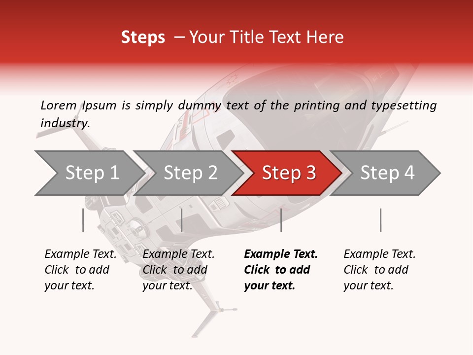 Air Aircraft Universe PowerPoint Template