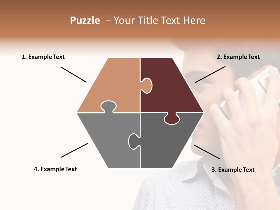 Guy Confident Cute PowerPoint Template