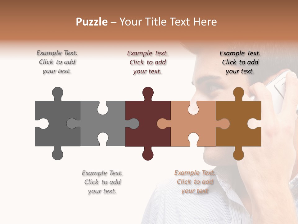 Guy Confident Cute PowerPoint Template