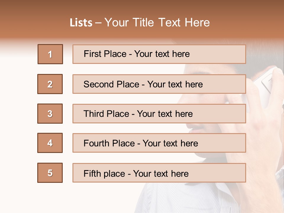 Guy Confident Cute PowerPoint Template