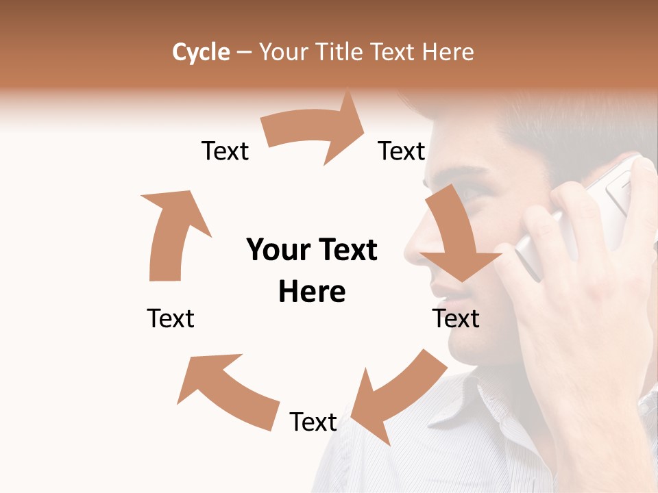 Guy Confident Cute PowerPoint Template