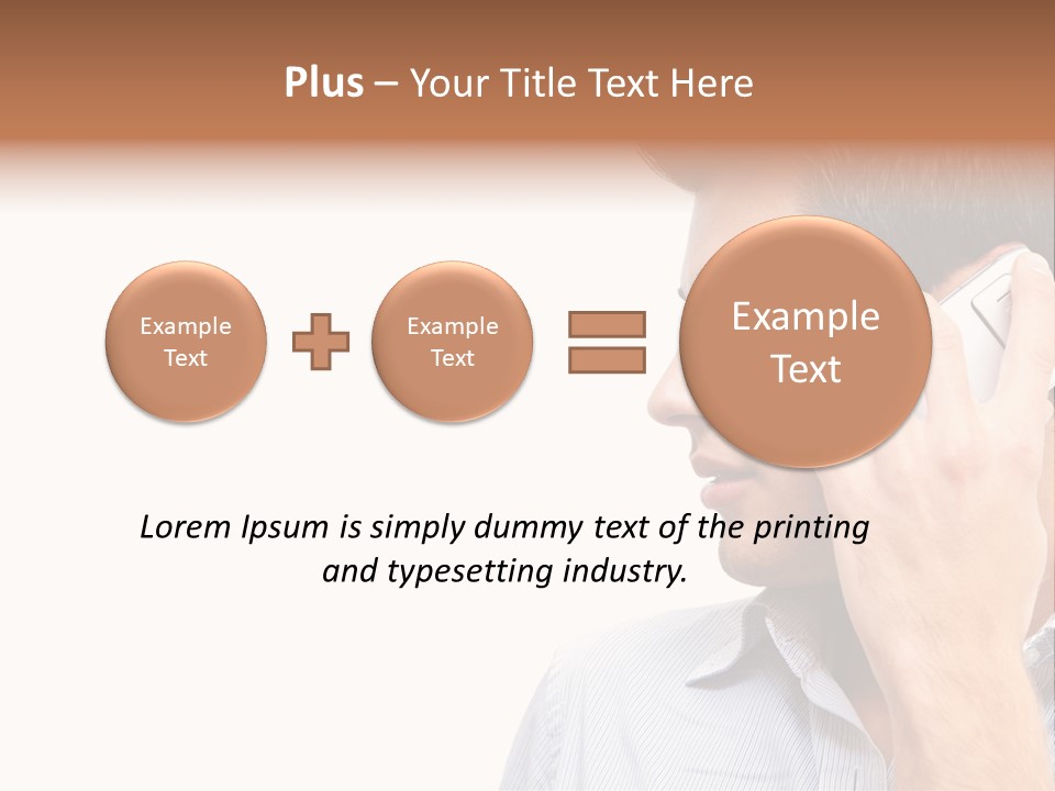 Guy Confident Cute PowerPoint Template