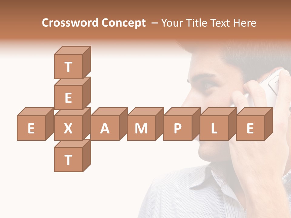 Guy Confident Cute PowerPoint Template