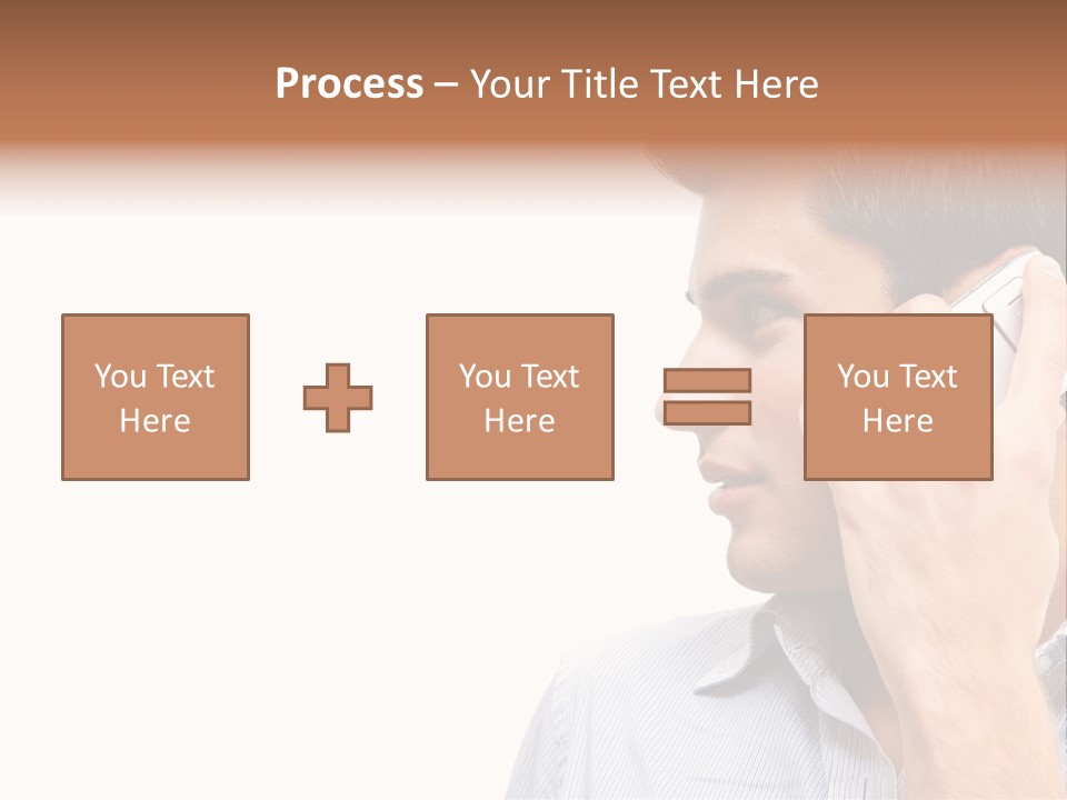 Guy Confident Cute PowerPoint Template
