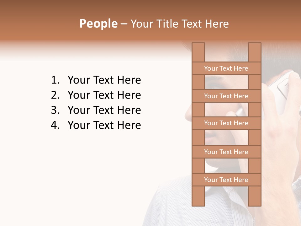 Guy Confident Cute PowerPoint Template
