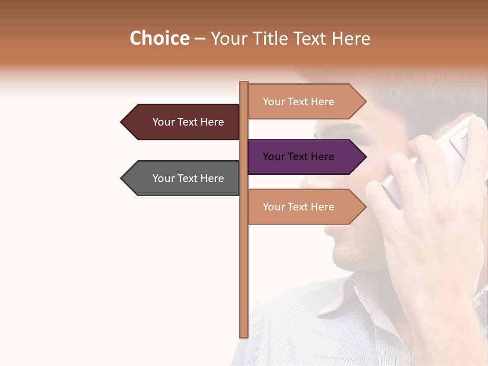 Guy Confident Cute PowerPoint Template