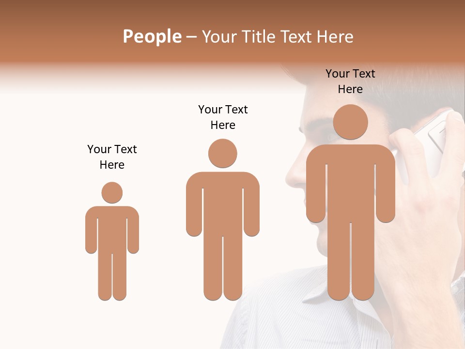 Guy Confident Cute PowerPoint Template