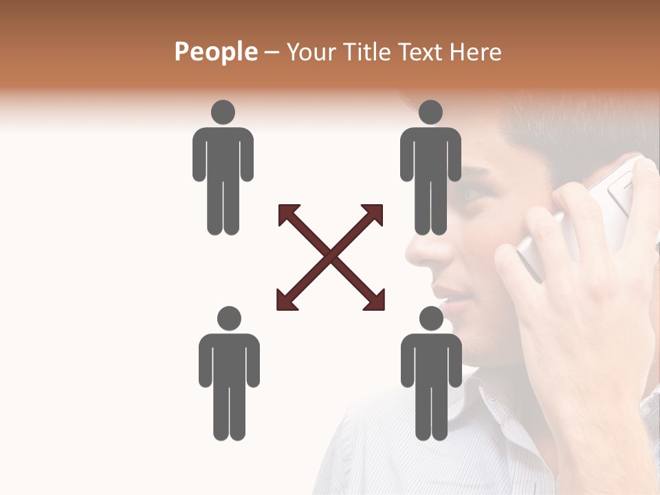 Guy Confident Cute PowerPoint Template