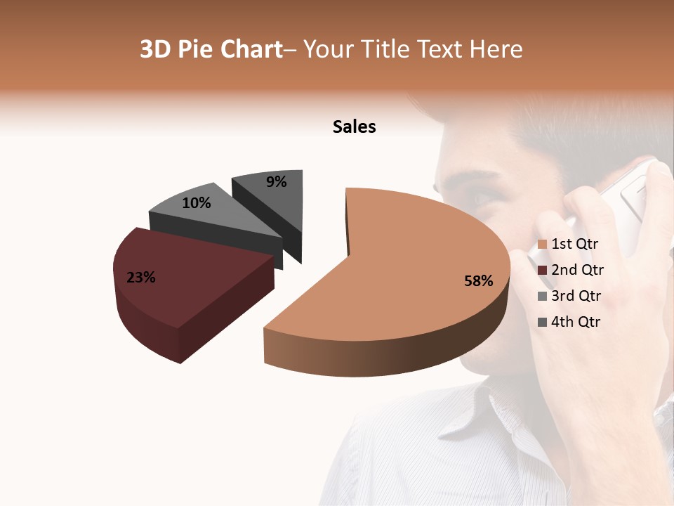 Guy Confident Cute PowerPoint Template