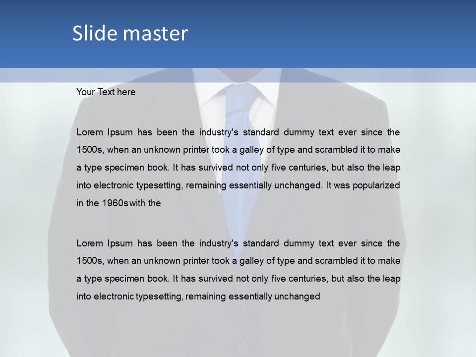 Thinking Youth Positive PowerPoint Template