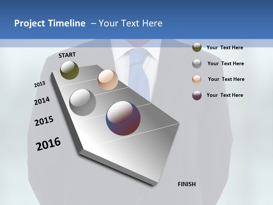 Thinking Youth Positive PowerPoint Template