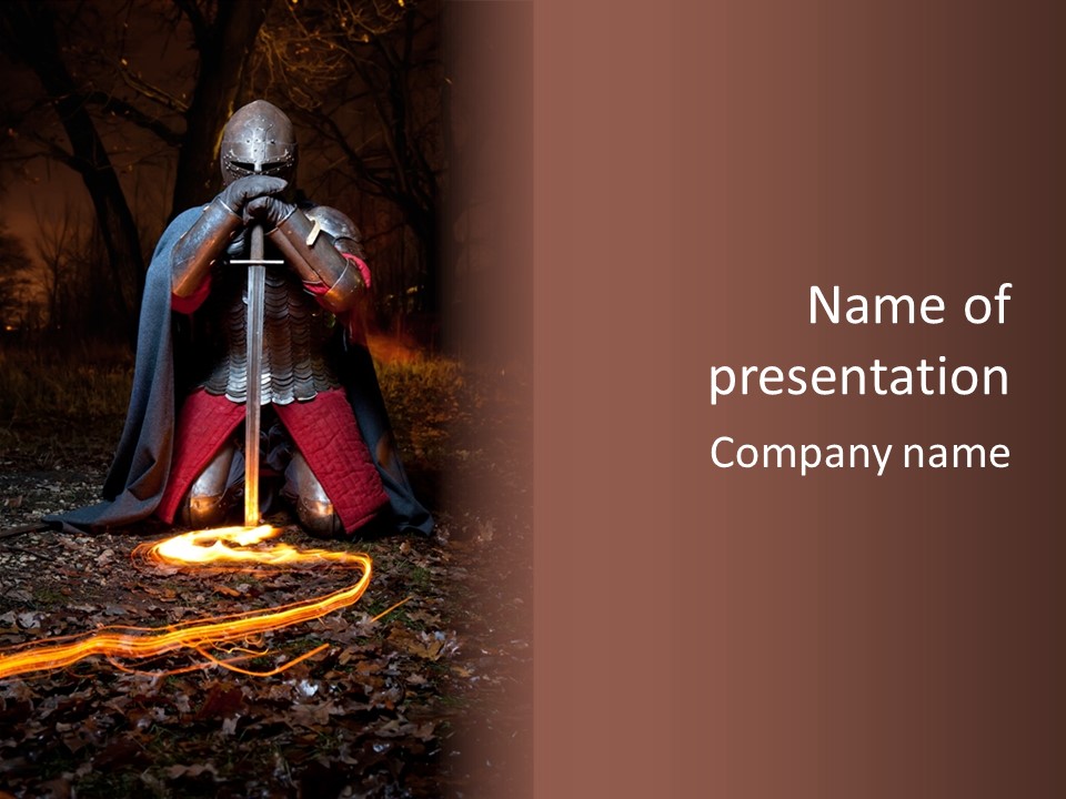 Weapon Old History PowerPoint Template