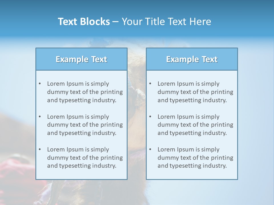 Egypt Travel Eastern PowerPoint Template