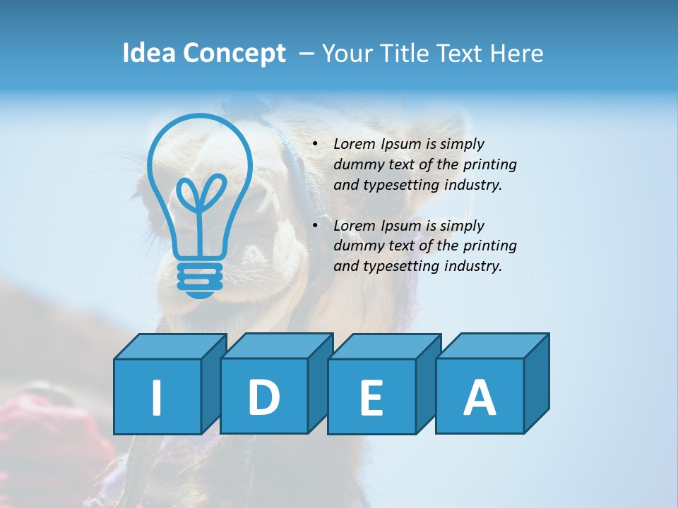 Egypt Travel Eastern PowerPoint Template