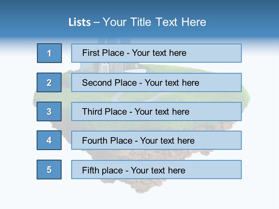Island Planet PowerPoint Template