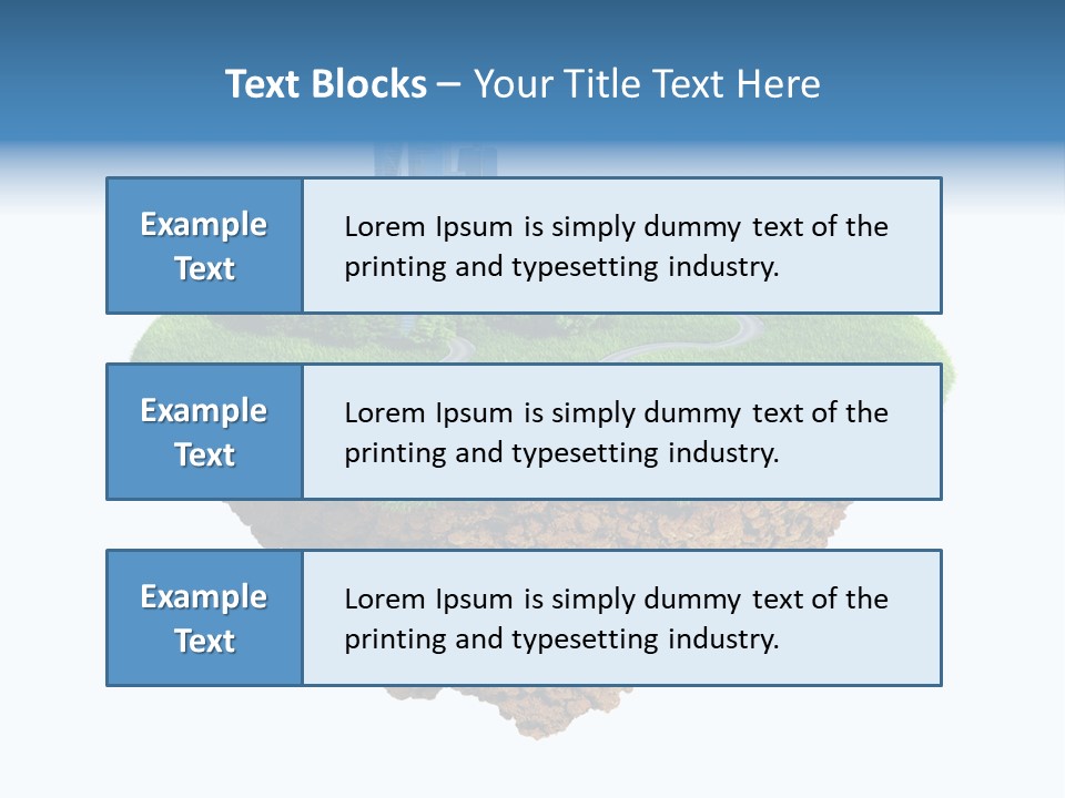 Island Planet PowerPoint Template