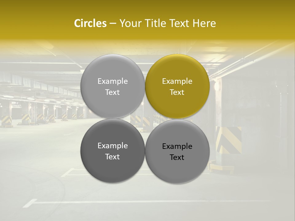 Illuminated Urban Color PowerPoint Template