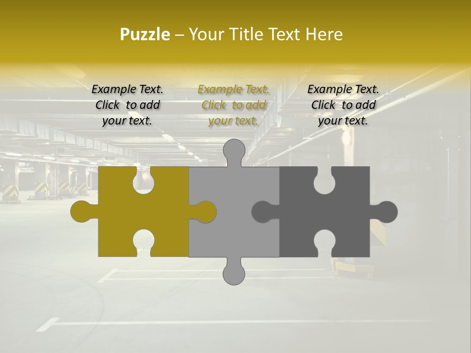 Illuminated Urban Color PowerPoint Template