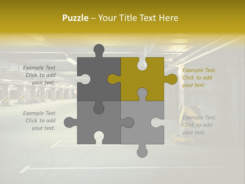 Illuminated Urban Color PowerPoint Template