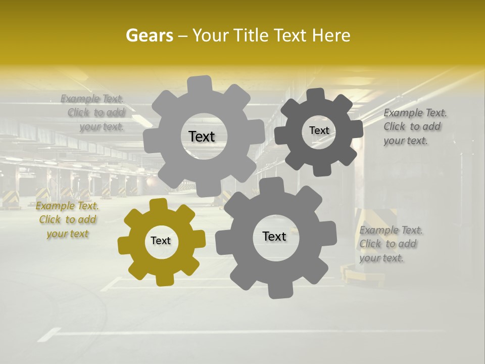 Illuminated Urban Color PowerPoint Template