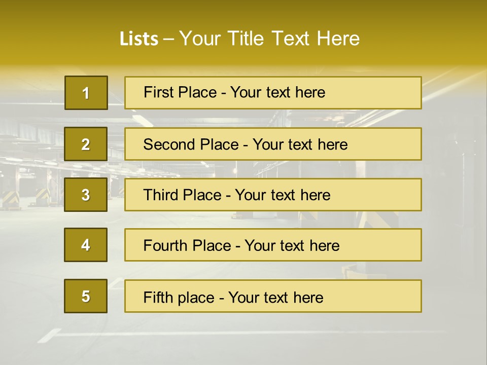 Illuminated Urban Color PowerPoint Template