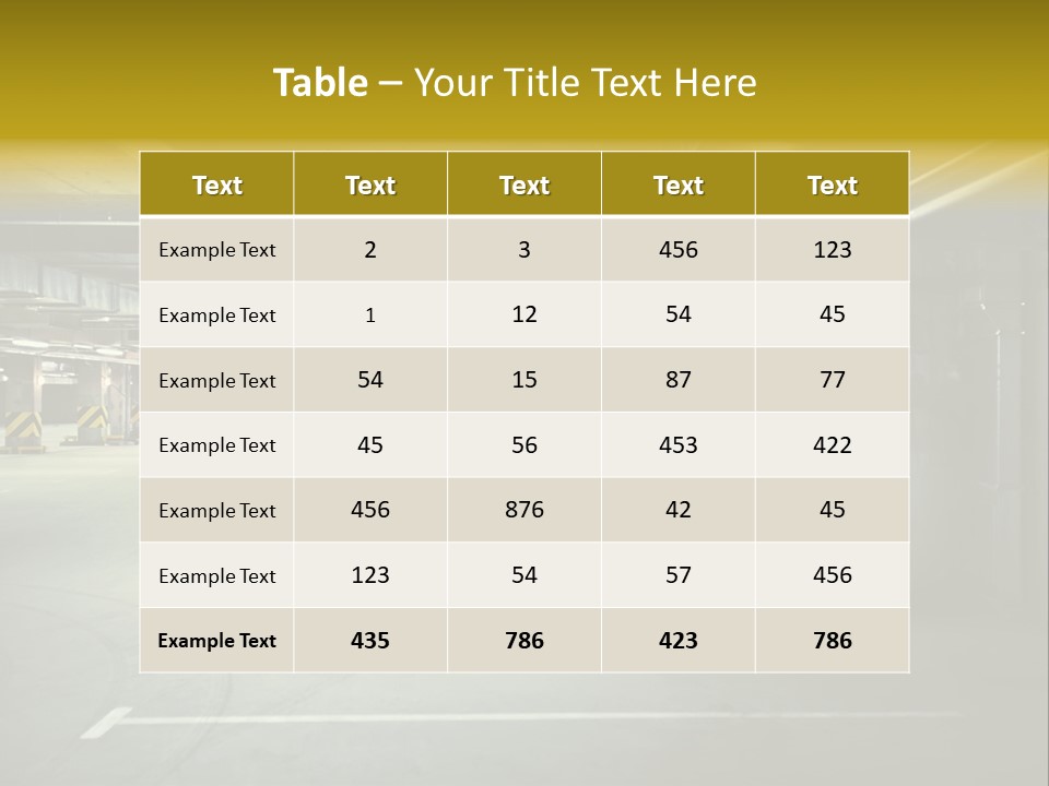 Illuminated Urban Color PowerPoint Template