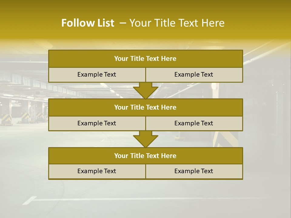 Illuminated Urban Color PowerPoint Template