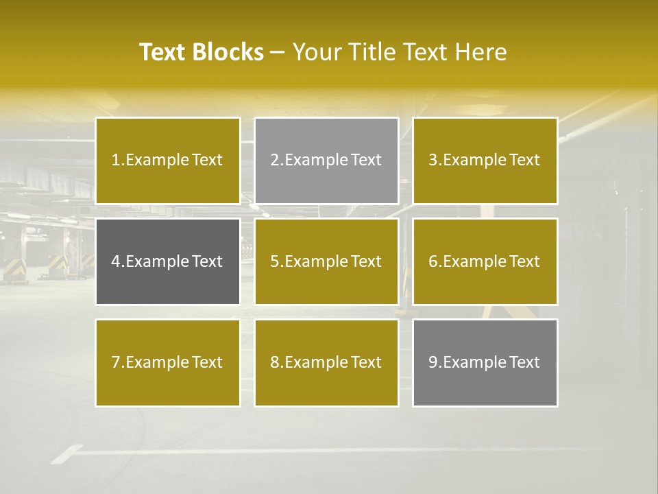 Illuminated Urban Color PowerPoint Template