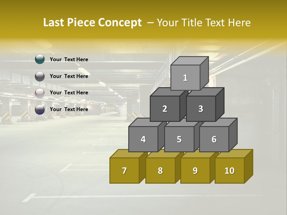 Illuminated Urban Color PowerPoint Template