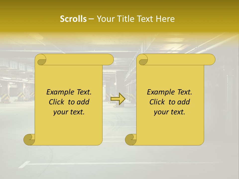Illuminated Urban Color PowerPoint Template