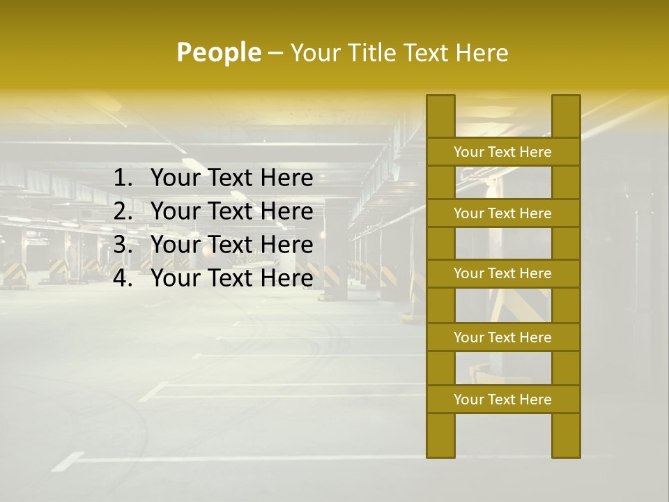 Illuminated Urban Color PowerPoint Template