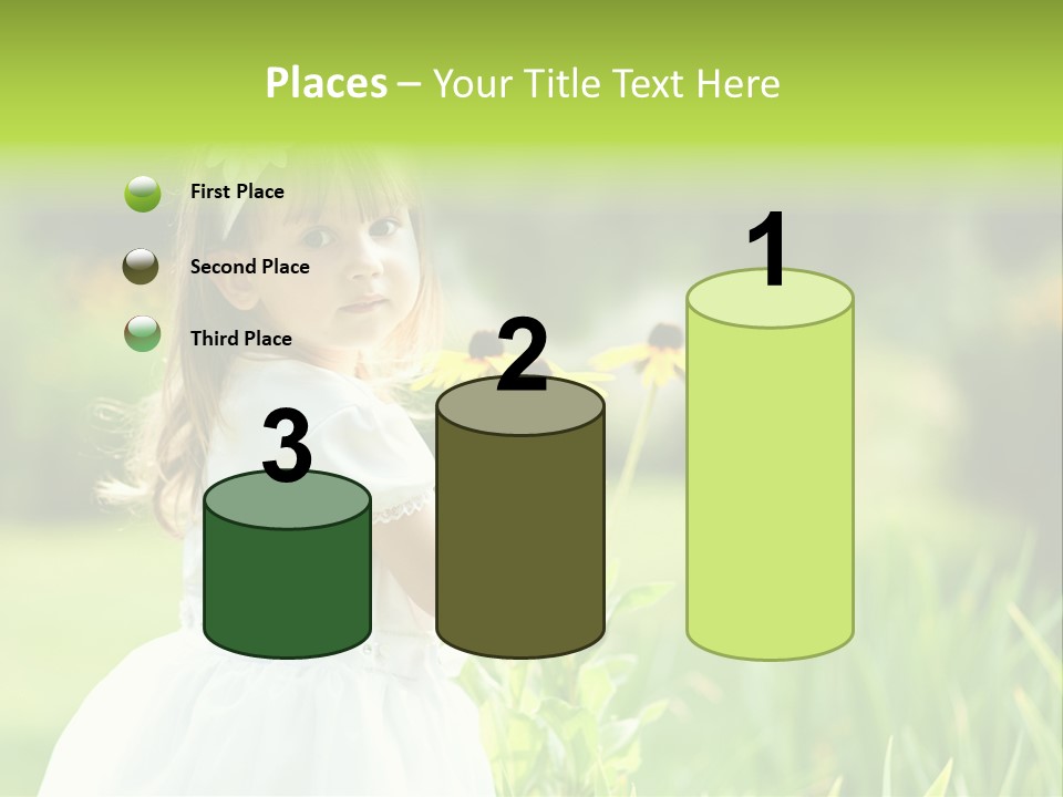 Spring Emotion Plant PowerPoint Template